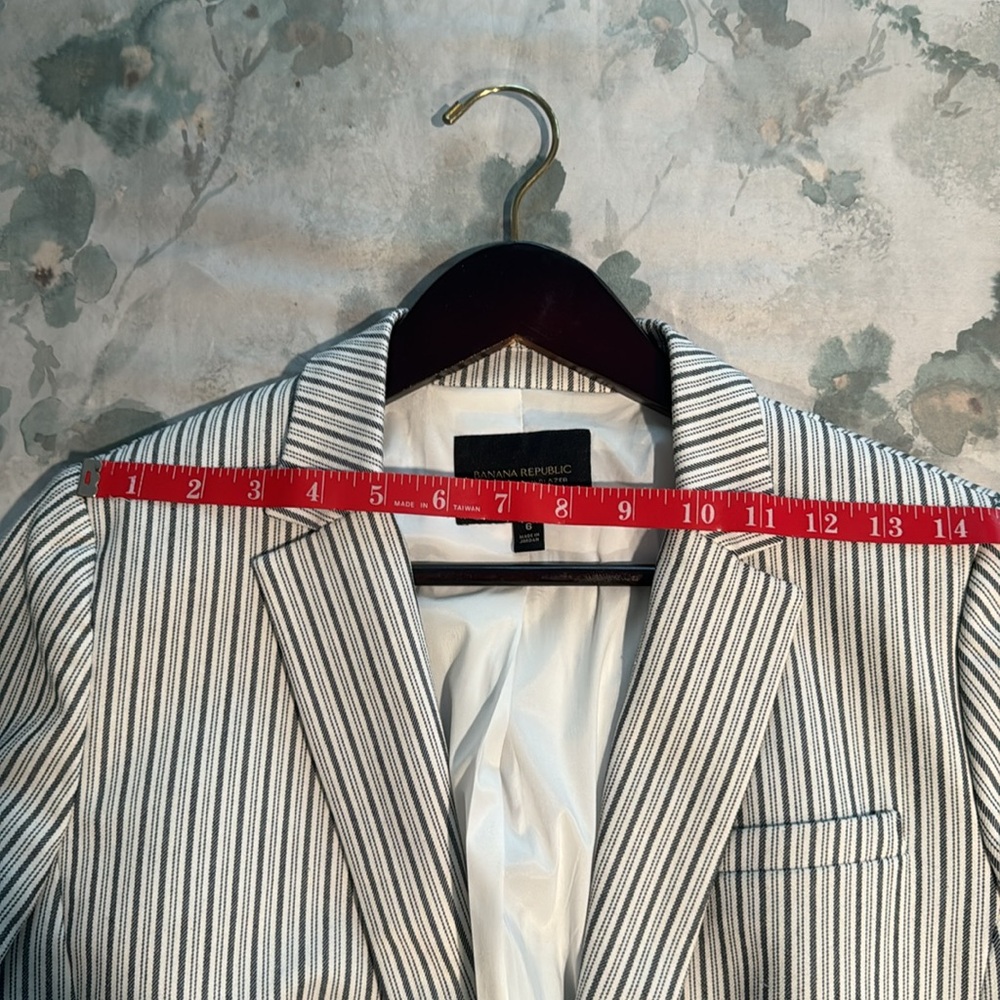 Banana Republic Long and Lean blazer, bi-stretch - Picture 10 of 11